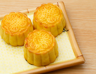 Image showing Chinese mooncake