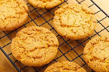 Image showing Homemade baked cookies