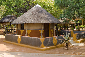 Image showing Traditional african house