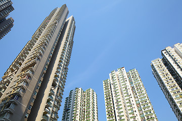 Image showing Residential building in a city