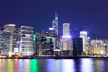 Image showing Hong Kong at night