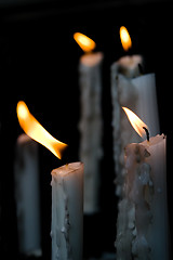 Image showing Candles in the altar