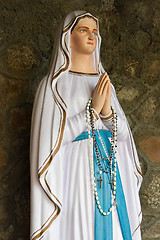 Image showing Virgin Mary statue