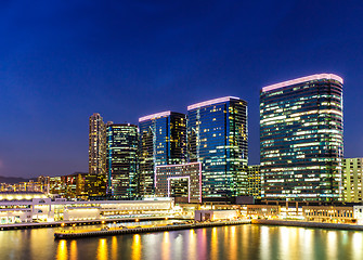 Image showing Office building in Kowloon