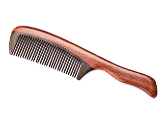 Image showing Wooden comb