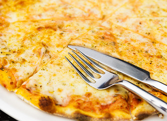 Image showing Cheese pizza