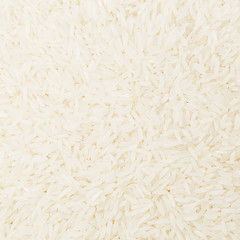 Image showing Uncooked white rice close up