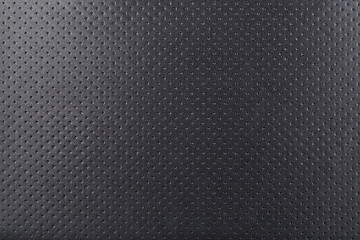 Image showing Leather texture in black color