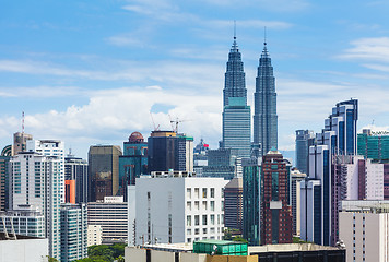 Image showing Kuala Lumpur city skyline