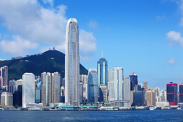 Image showing Hong Kong skyline