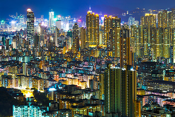 Image showing Urban city in Hong Kong