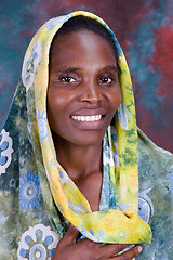 Image showing African woman portrait