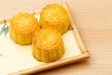 Image showing Chinese traditional mooncake