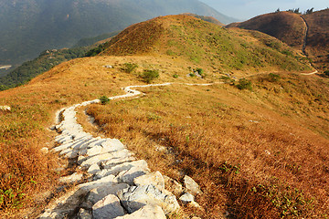 Image showing Path to mountain