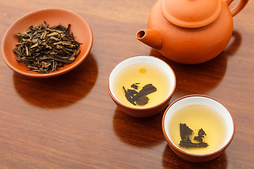 Image showing Chinese tea ceremony