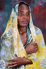 Image showing African woman portrait