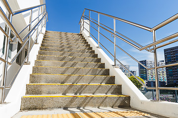 Image showing Cement staircase