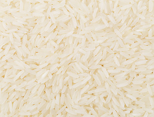 Image showing Uncooked white rice