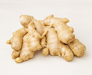 Image showing Ginger isolated on white