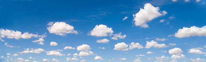 Image showing Cloudscape panorama