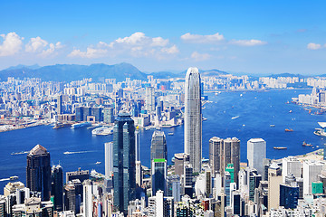 Image showing Hong Kong skyline