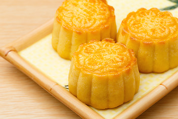 Image showing Chinese mooncake