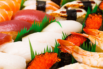 Image showing Japanese sushi