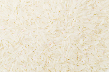 Image showing Uncooked white rice