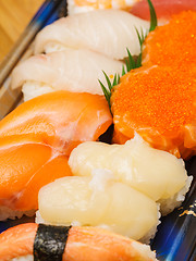 Image showing Japanese sushi