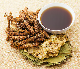 Image showing Chinese herbal medicine