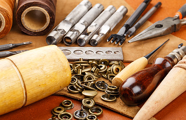 Image showing Craft tool for leather accessories