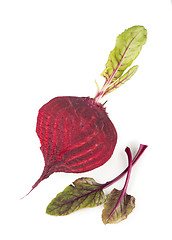 Image showing beet with leaves