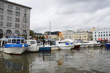 Image showing HELSINKI, FINLAND ? OKTOBER 2012: The Helsinki Baltic Herring Fa