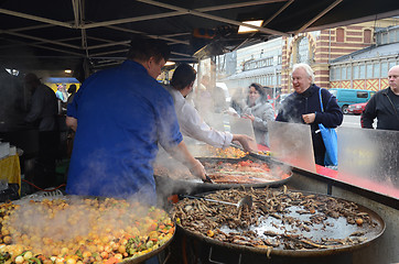 Image showing HELSINKI, FINLAND ? OKTOBER 2012: The Helsinki Baltic Herring Fa