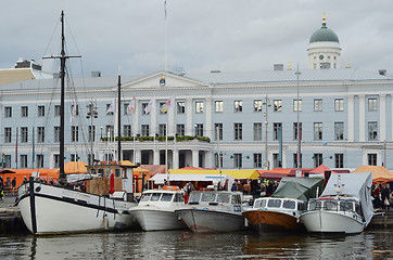 Image showing HELSINKI, FINLAND ? OKTOBER 2012: The Helsinki Baltic Herring Fa