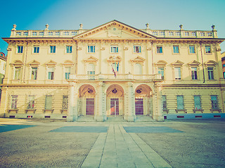 Image showing Retro look Conservatorio Verdi, Turin, Italy