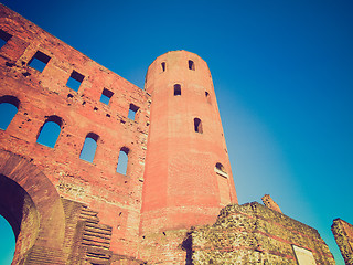 Image showing Retro look Torri Palatine, Turin