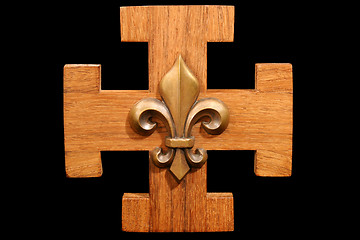 Image showing French Scout Emblem