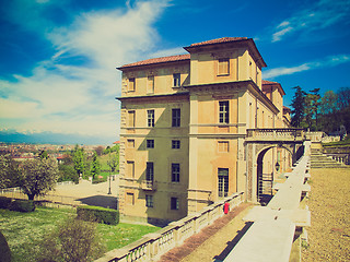 Image showing Retro look Villa della Regina, Turin