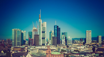 Image showing Retro look Frankfurt am Main, Germany