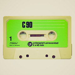 Image showing Retro look Tape cassette