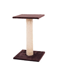 Image showing Cat scratching post