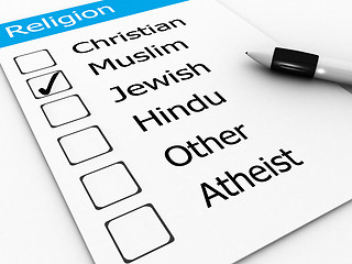 Image showing Islam or Muslim Religion as a Concept 