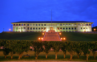 Image showing Panama Canal Administration Building.  the former seat of the Ca