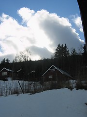 Image showing Old houses