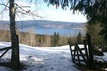 Image showing open sheepfold