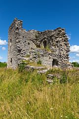Image showing Ruins of a medieval church in Gotland, Sweden