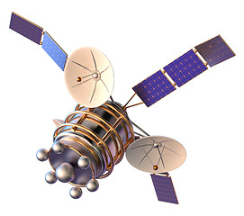 Image showing 3D model of an artificial satellite of the Earth