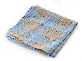 Image showing checkered napkin