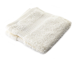 Image showing white terry towel